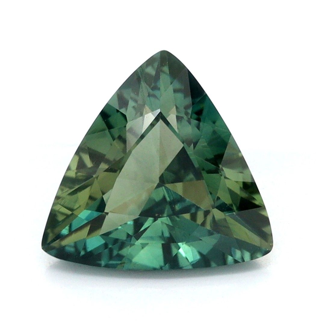 SAPPHIRE FACETED 1.41ct TEAL EC MADAGASCAR HEATED