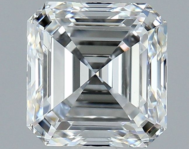 Prírodný diamant asscher, VS2, F,... Prírodný diamant asscher, VS2, F,...