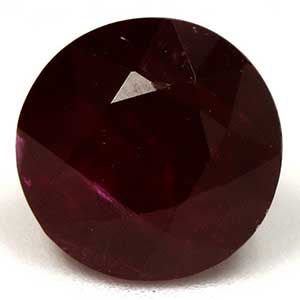 RUBY FACETED 1.08ct RED Deep Red SI REST_OF_AFRICA HEATED