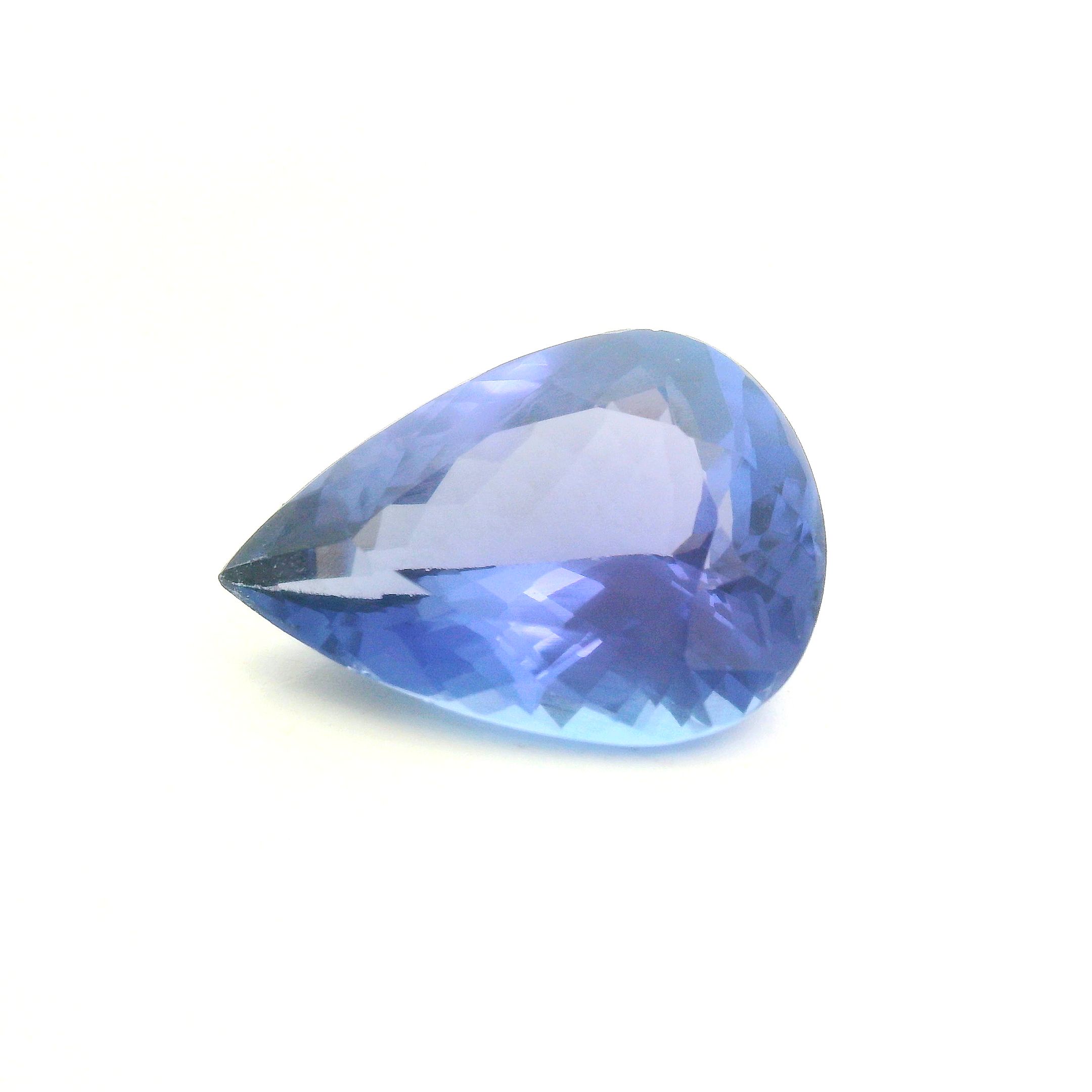 4.73 ct Pear Tanzanite