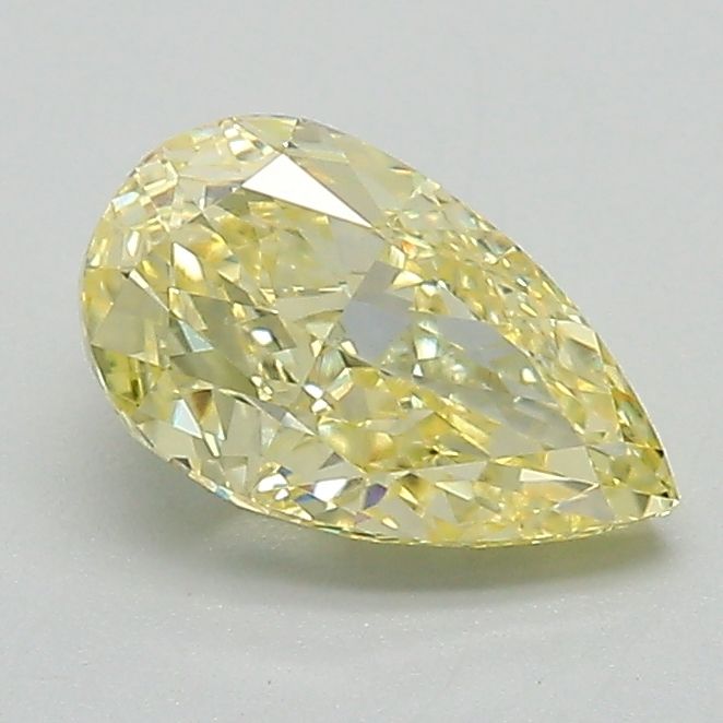 1.08 CT Fancy Intense Yellow PEAR