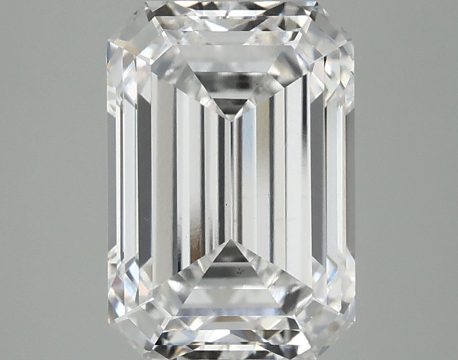 Diamant Émeraude 4.08 ct - Couleur E - Pureté VS1