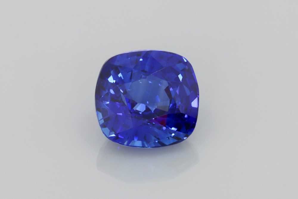Szafir 1,52 ct, niebieski, szlif cushion