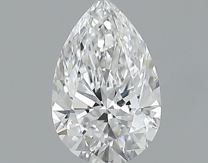 Diamant Poire 0.32 ct - Couleur D - Pureté VVS1