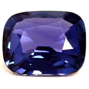 Szafir 2,21 ct, niebieski, szlif cushion