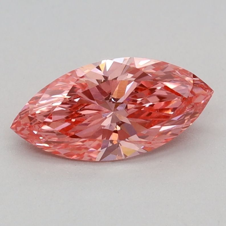 0.42 CT Fancy Vivid Pink MARQUISE
