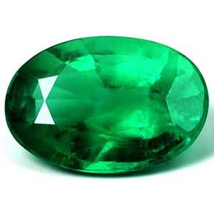 Szmaragd 1,89 ct, zielony, szlif owalny
