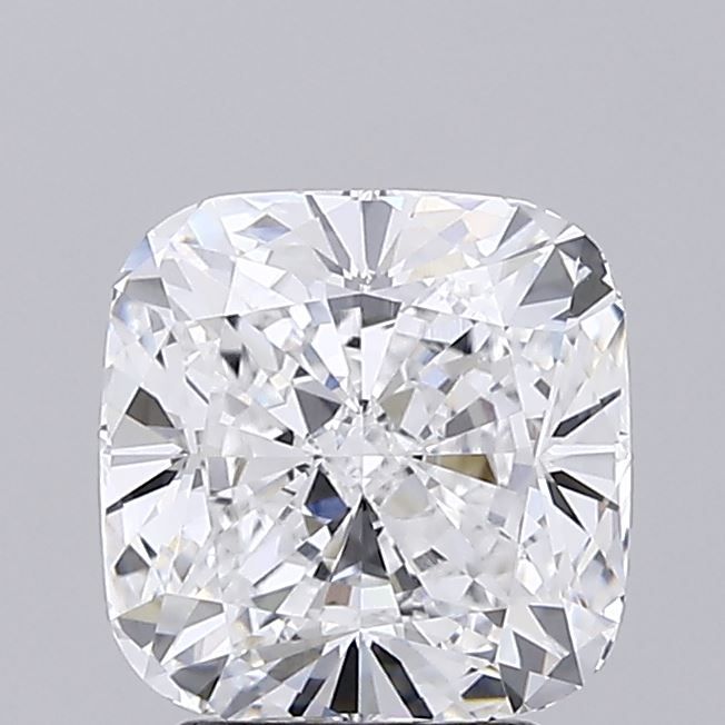 3.03 Carat D VVS2 Cushion Lab Diamond