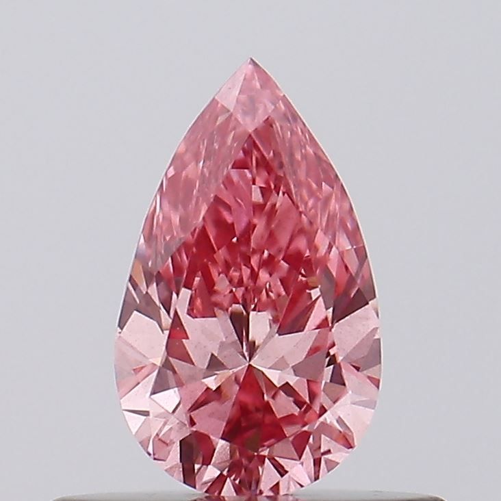 0.35 CT Fancy Vivid Brownish Pink PEAR