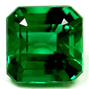 Szmaragd 1,13 ct, zielony, szlif szmaragdowy