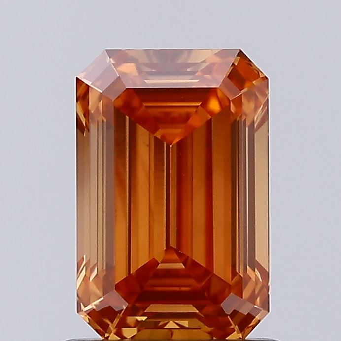 1.02 CT Fancy Vivid Orange EMERALD