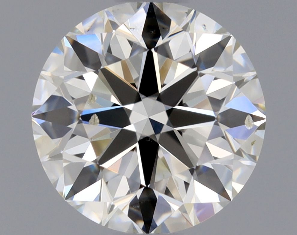 Diamant Rond 0.85 ct - Couleur J - Pureté SI2