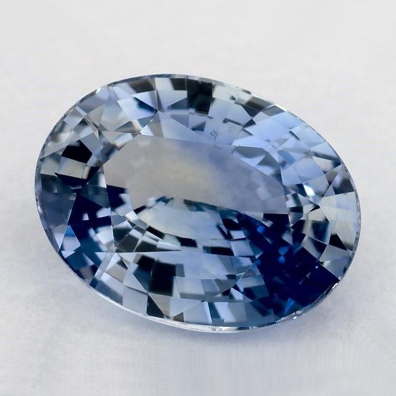 Szafir 1,51 ct, niebieski, szlif owalny