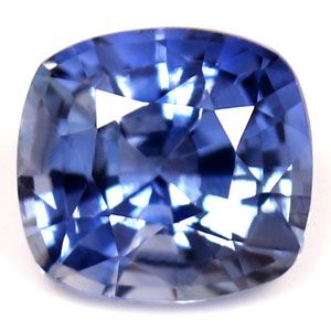Szafir 1,53 ct, niebieski, szlif cushion