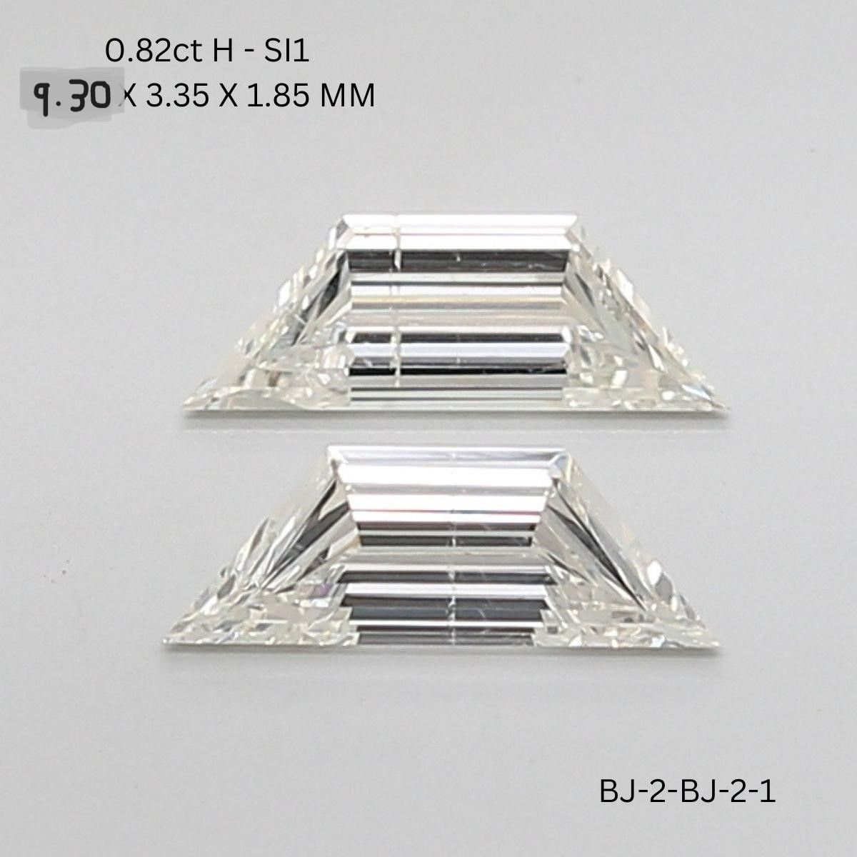 Prírodný diamant trapezoid,...