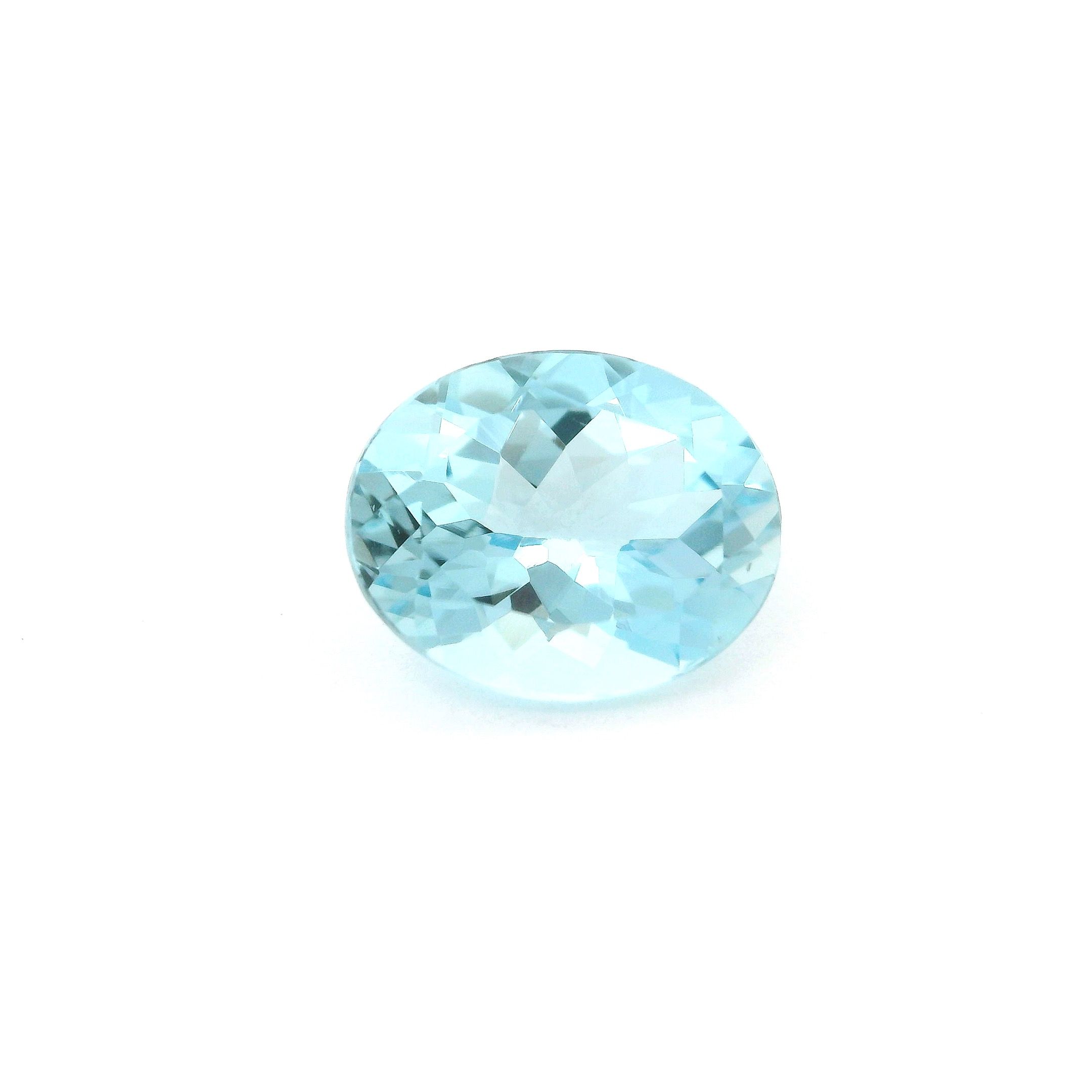 2.34 ct Oval aquamarine