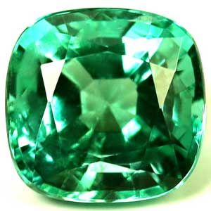 Szmaragd 1,88 ct, zielony, szlif cushion