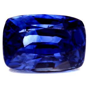 Szafir 1,17 ct, niebieski, szlif cushion