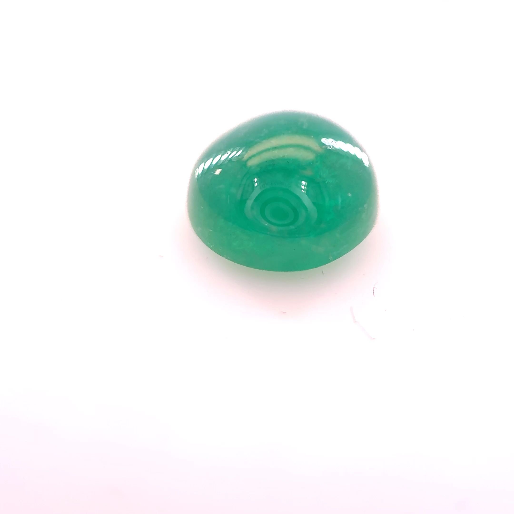 Szmaragd 2,36 ct, zielony, kaboszon