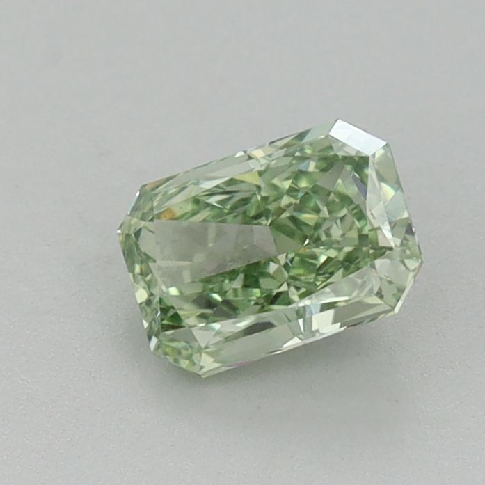 0.64 CT Fancy Vivid Green RADIANT