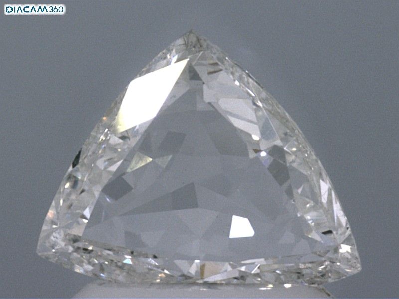 Prírodný diamant trillion,...