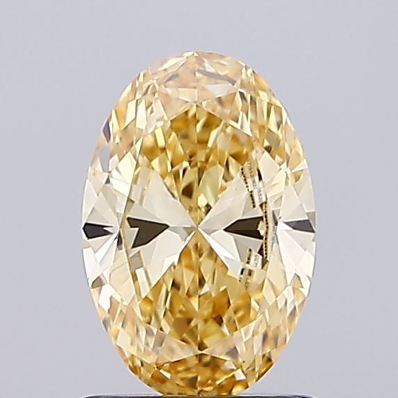 1.0 CT Fancy Yellow OVAL