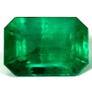 Szmaragd 2,49 ct, zielony, szlif szmaragdowy