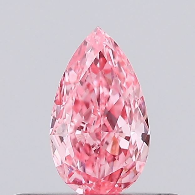 0.27 CT Fancy Vivid Pink PEAR