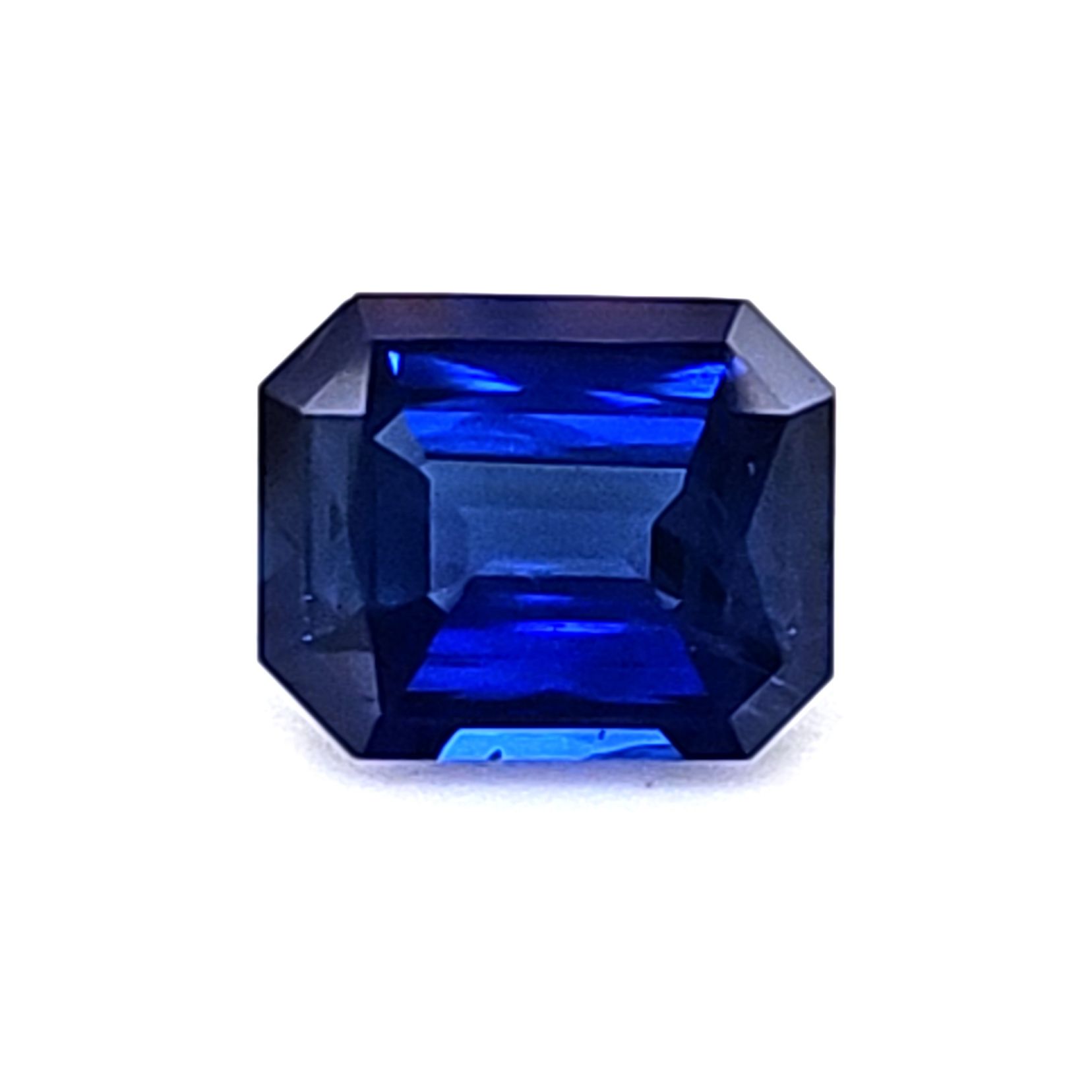 SAPPHIRE FACETED 4.02ct BLUE Blue EC SRILANKA HEATED