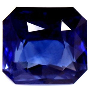 SAPPHIRE FACETED 1.56ct BLUE Intense Blue SI SRILANKA NONE