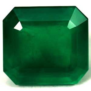Szmaragd 3,54 ct, zielony, szlif szmaragdowy
