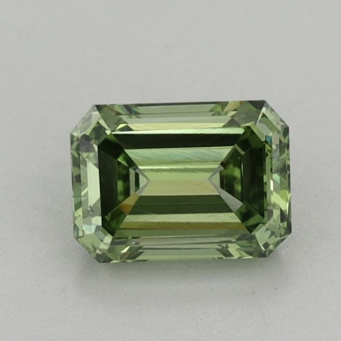 0.9 CT Fancy Vivid Green EMERALD