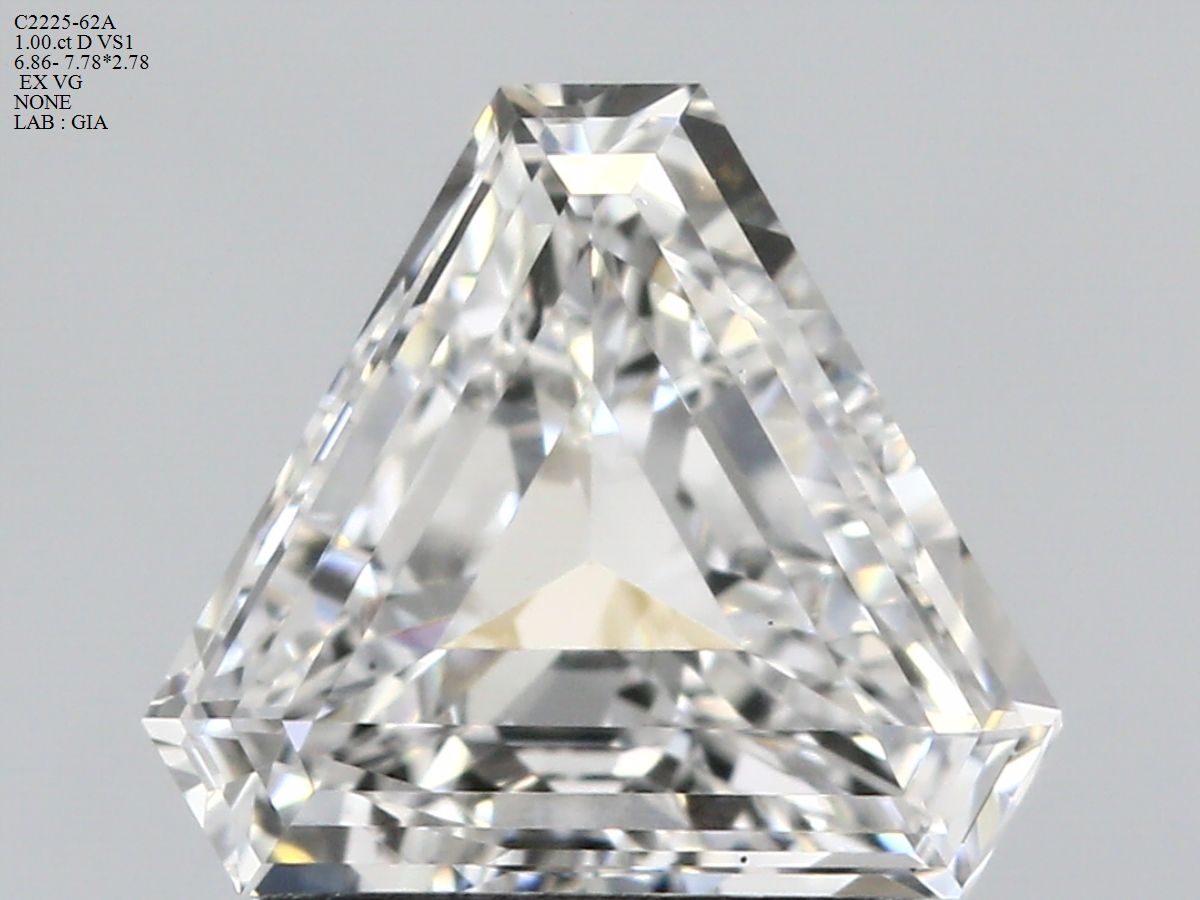 Prírodný diamant triangel,...