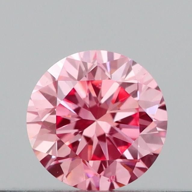 0.21 CT Fancy Vivid Pink ROUND