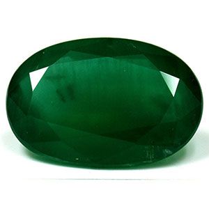 Szmaragd 11,75 ct, zielony, szlif owalny