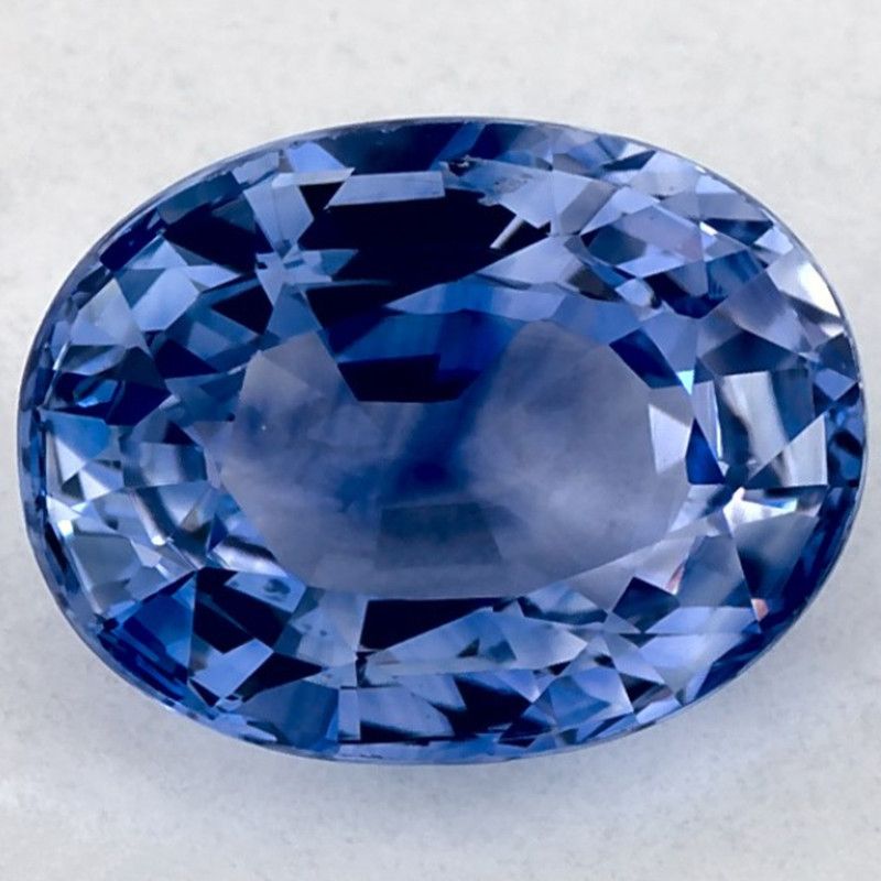 Szafir 1,79 ct, niebieski, szlif owalny