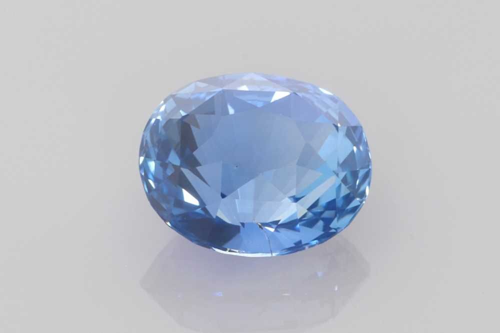 SAPPHIRE FACETED 2.17ct BLUE BLUE SI SRILANKA NONE