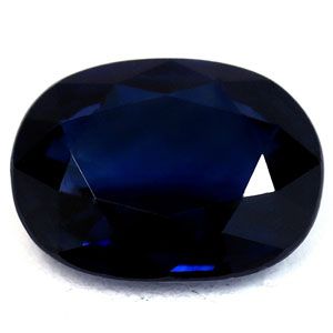 Szafir 1,56 ct, niebieski, szlif cushion
