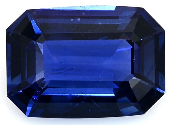SAPPHIRE FACETED 0.98ct BLUE Blue EC SRILANKA HEATED