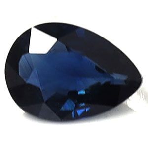 SAPPHIRE FACETED 1.16ct BLUE Intense Blue EC MADAGASCAR NONE