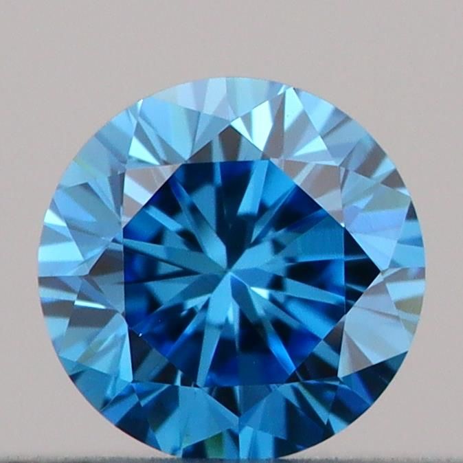 0.19 CT Fancy Vivid Blue ROUND