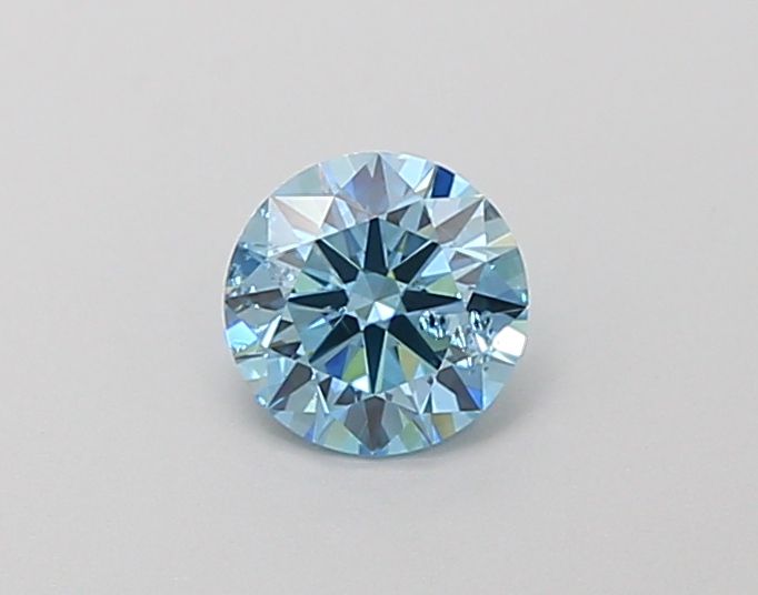 0.5 CT Fancy Vivid Blue ROUND