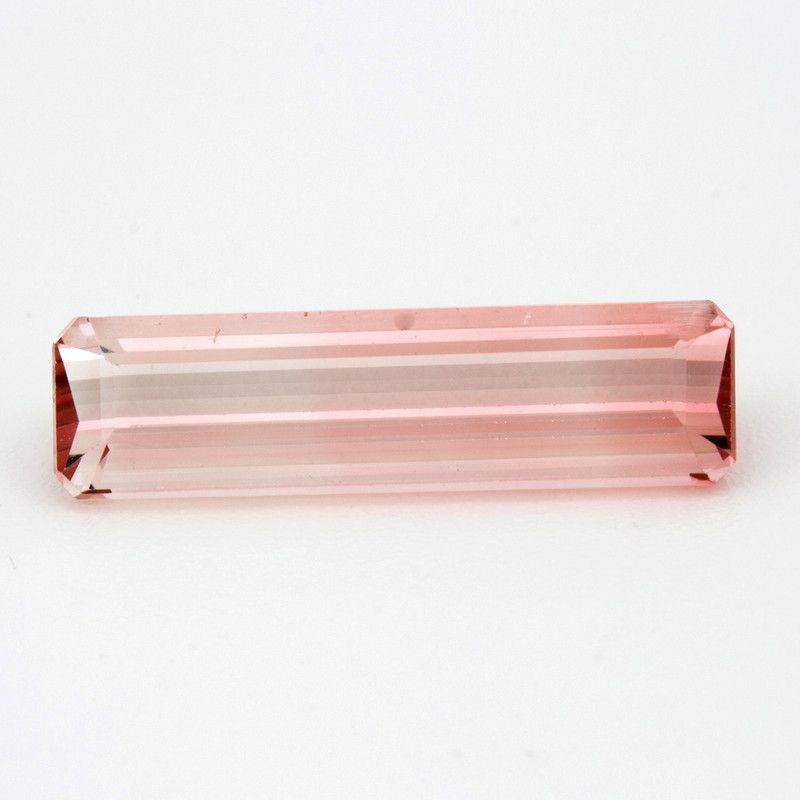 Turmalin 5,32 ct, różowy, szlif szmaragdowy