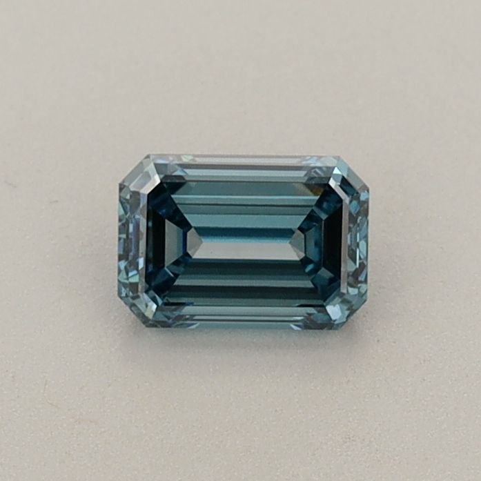 0.47 CT Fancy Vivid Blue EMERALD