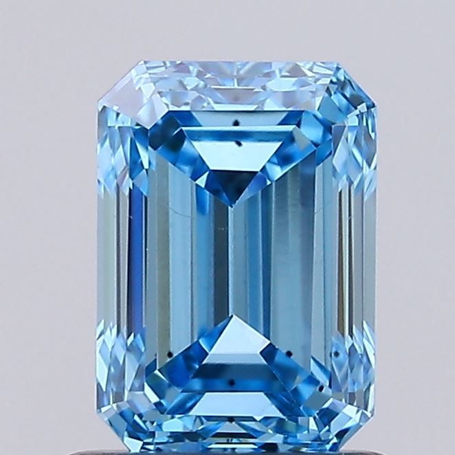 1.02 CT Fancy Vivid Blue EMERALD