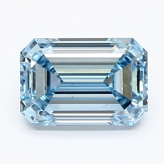 1.07 CT Fancy Intense Blue EMERALD