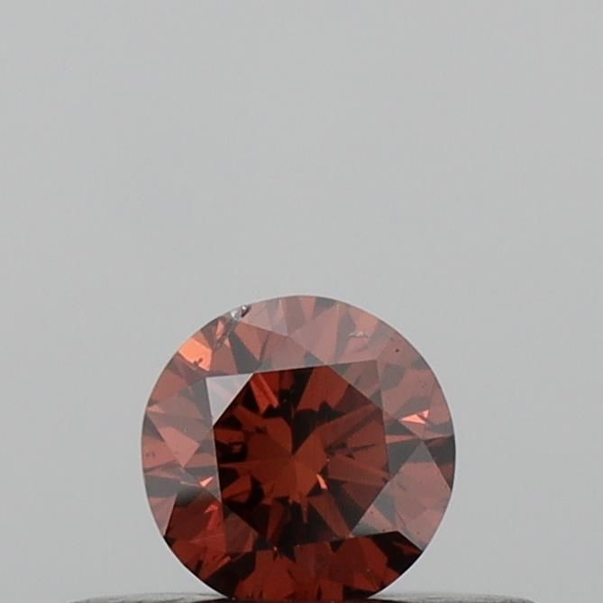 0.21 CT Fancy Deep Orange ROUND