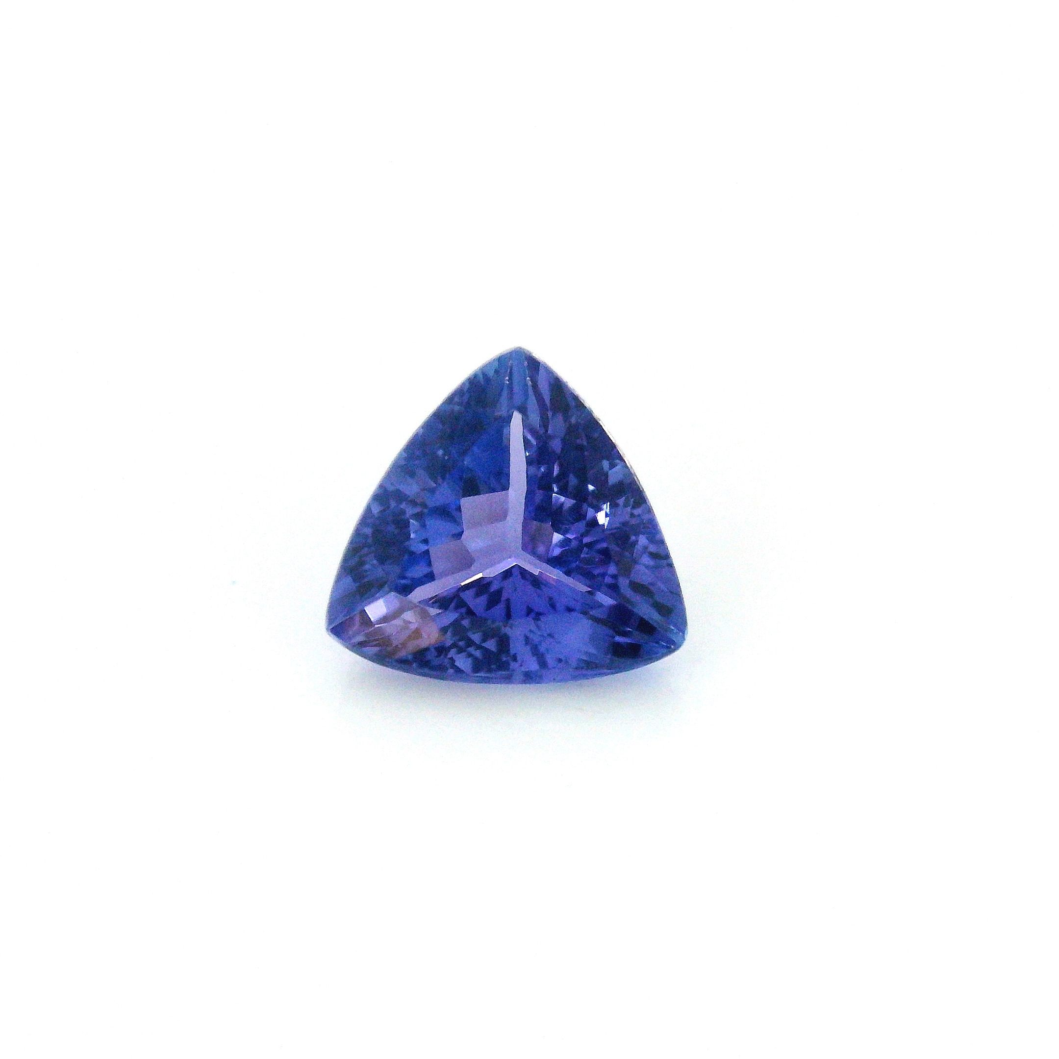 Tanzanit 1,97 ct, niebieski, szlif trójkątny