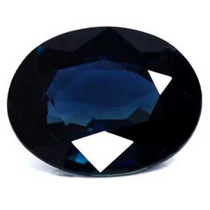 Szafir 2,22 ct, niebieski, szlif owalny