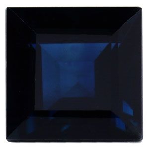 Szafir 1,87 ct, niebieski, szlif kwadratowy